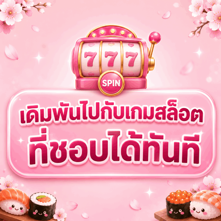 เดิมพันไปกับสล็อต ที่ชอบได้ทันที